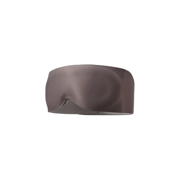 Konturformet Søvnmaske med Memory Foam - Lysblokering & Lindring af Øjentræthed Brown Brown