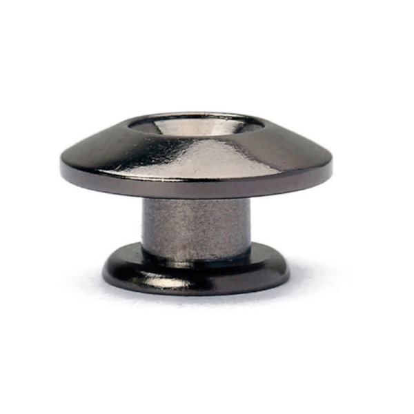 Gitarrremmar Lås Set med Skruvar och Brickor Black Black