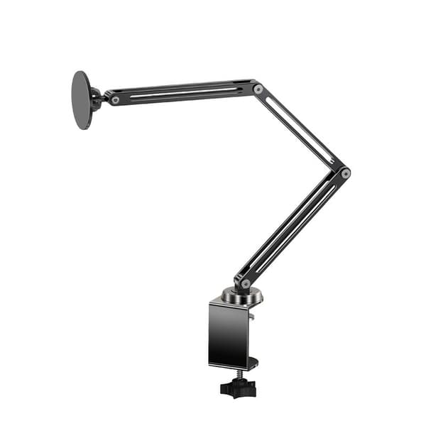 Foldbar Magnetisk Telefonholder - Justerbar Bordmontering til Livestreaming & Tablet Support