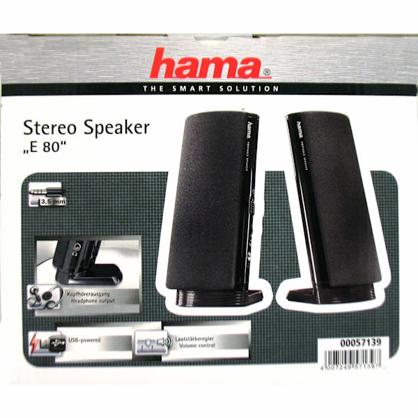 PC Kaiutin E80 USB & 3,5mm
