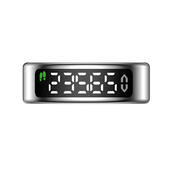 Smart ring med sundhedsovervågningsfunktion Silver 9 Silver 9