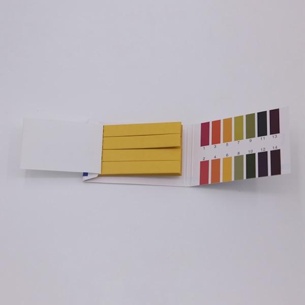 Lackmuspapper för pH-test (1-14) 80 teststickor 2-pack