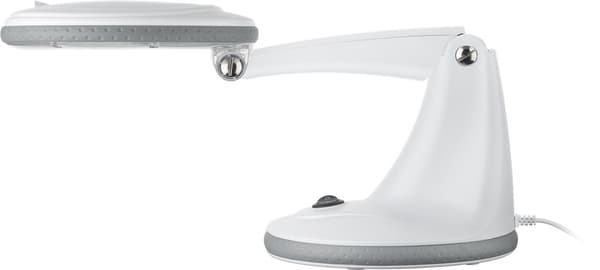 LED-luplampe med fod, 6 W, hvid