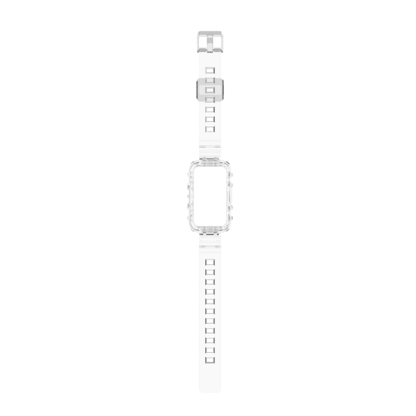 Klockarmband & Klockfodral i TPU Huawei Band 7 / Band 6 / Band 6 Pro, Honor Band 7 / Band 6 Transparent