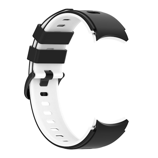 Silikone urrem til Samsung Watch 4 Sort hvid
