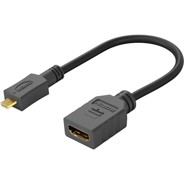 Micro HDMI™ / HDMI™-adapter, 4K/60Hz
