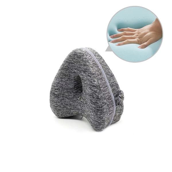 Hjärtformad Ergonomisk Benkudde - Ortopedisk Kudde Gray Gray
