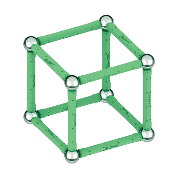 Glow Recycled Magnetic Blocks 25 stycken GEOMAG GEO-328