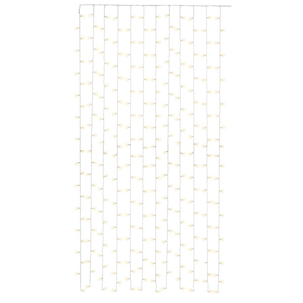 300 LED-ljusridåer