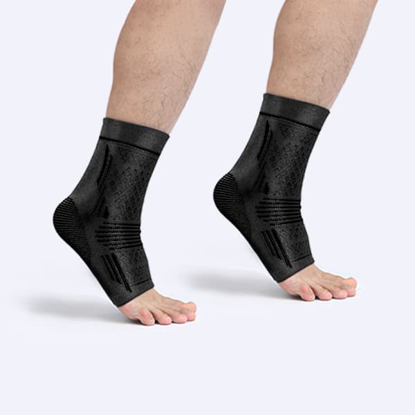Nylon ankelstöd Black M Black M