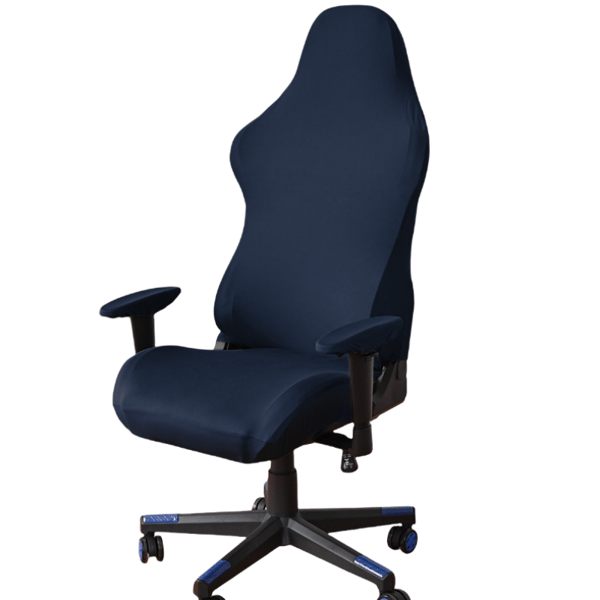 Elastinen toimistotuolin päällinen NavyBlue NavyBlue