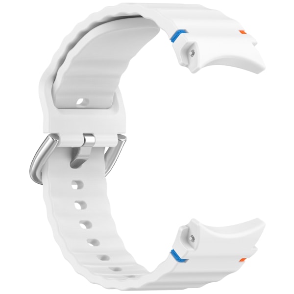 Samsung Watch 7 Wave Strap - Silverspänne (blekningsbeständig)