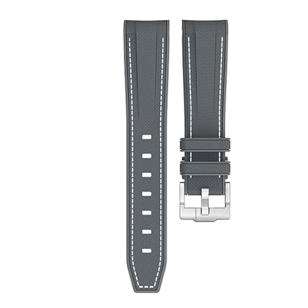 Klockarmband i Silikon för Moonswatch Swatch Grå