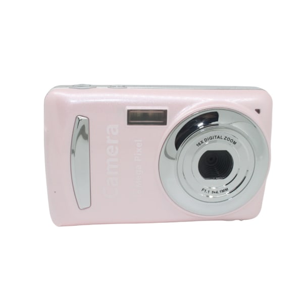 INF 1080P, 16 MP kompakt digitalkamera med 2,4-tommer skærm - 32 GB Lyserød