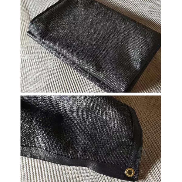 Sekretessskärm för balkong Black Black