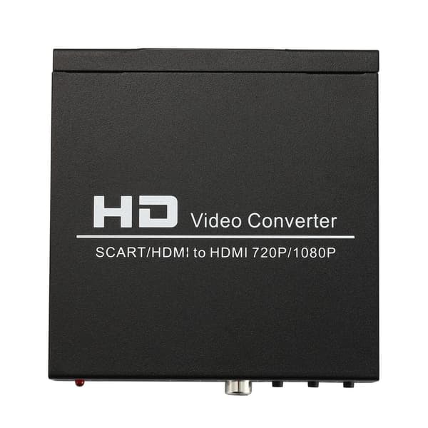 SCART+HDMI - HDMI HD Muunnin ja Switch Musta