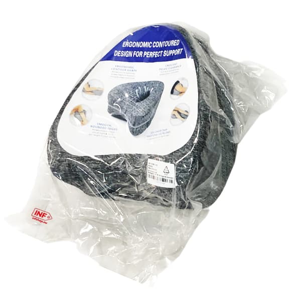 Hjärtformad Ergonomisk Benkudde - Ortopedisk Kudde Gray Gray