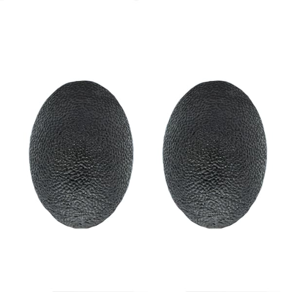 2-pack Handgreppsstärkare, Greppsboll för Fingerträning & Handterapi Black Black