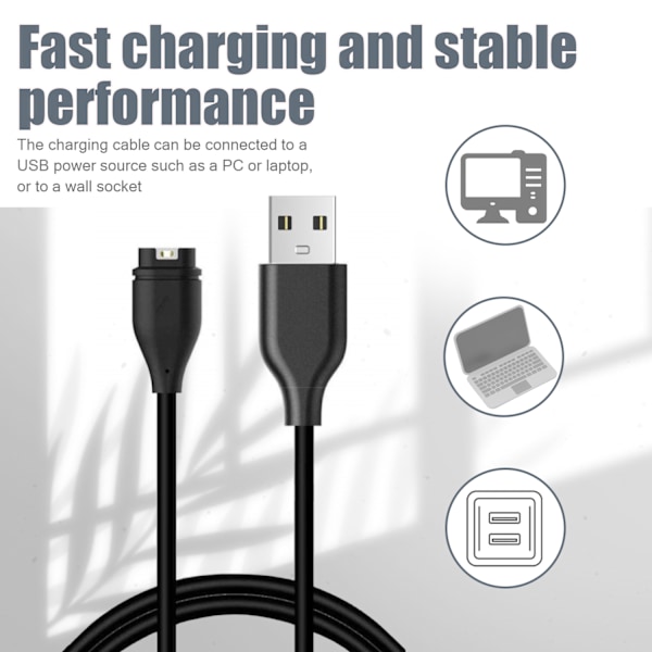 INF Universal oplader til Garmin ure