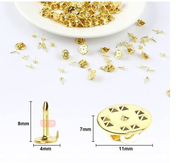DIY Broche & Slipsenålesæt (50 stk.)