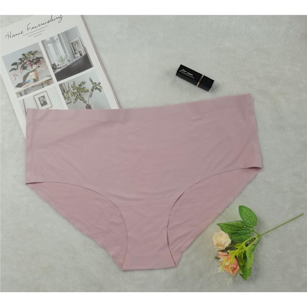 Bikinitrosor med hög midja, set Rosa + Vit XL