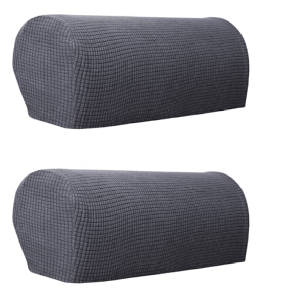 Set med 2 soffarmstödsskydd, fåtöljsskydd i polyester