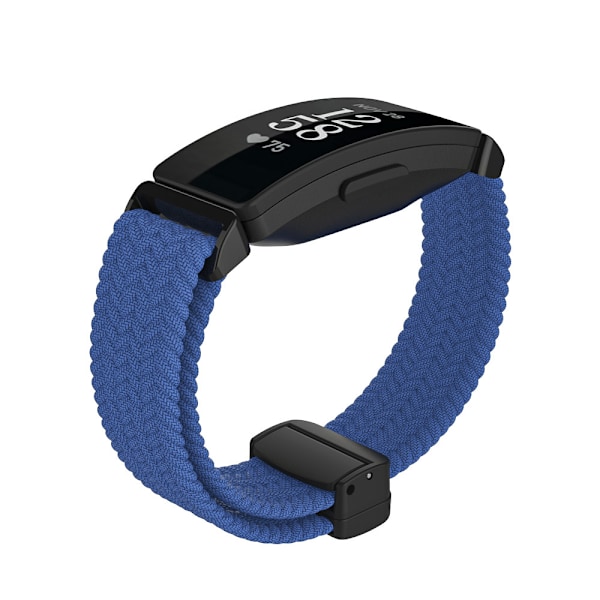 Klockarmband i Nylon för Fitbit Inspire 3 Blå