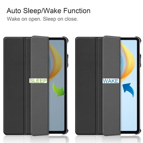 Beskyttende Tri-Fold etui til Huawei Pad Huawei M5 lite 8.0/T5 8.0