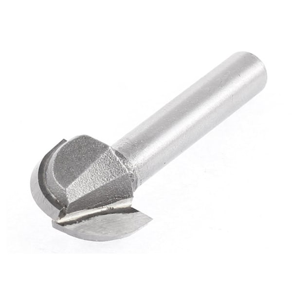 1/4" varren pyöreäkärkinen jyrsimen terä – halkaisija 25,4 mm