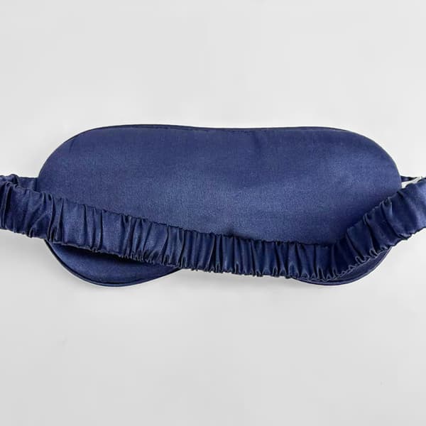 100% morbærsilke sovemaske/øjenmaske NavyBlue NavyBlue
