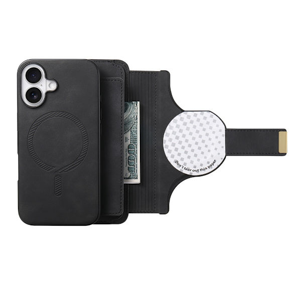 Wallet Flip Phone Case til Samsung A34 med Ring & Stand