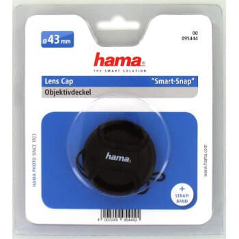 HAMA Objektivdæksel Super Snap 43 mm Ledning