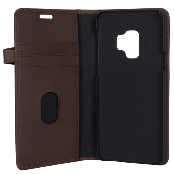 Wallet Læder Samsung Galaxy S9 Brun