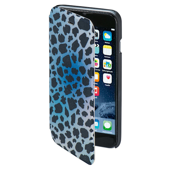 Mobilfodral Leopard Blå - iPhone 6/6S