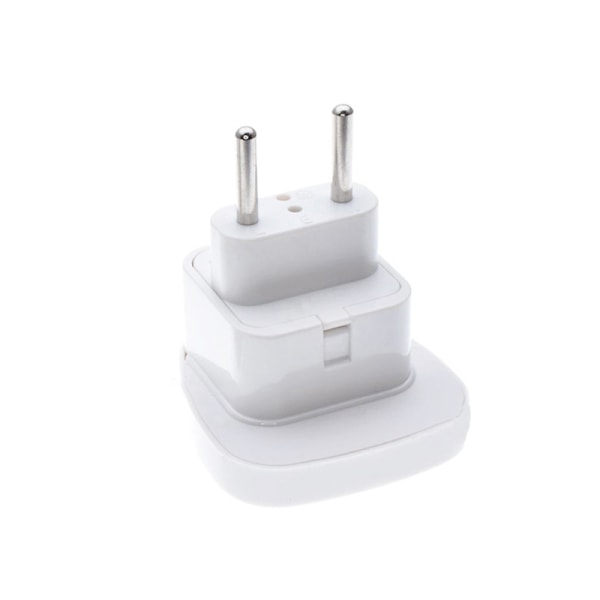 Reseadapter - Europeisk standard, kompakt design White White