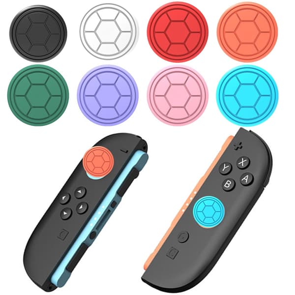 Silikon Joystick Caps Kompatibelt med Switch 2 - 8 Par, Förbättrad Kontroll och Skydd