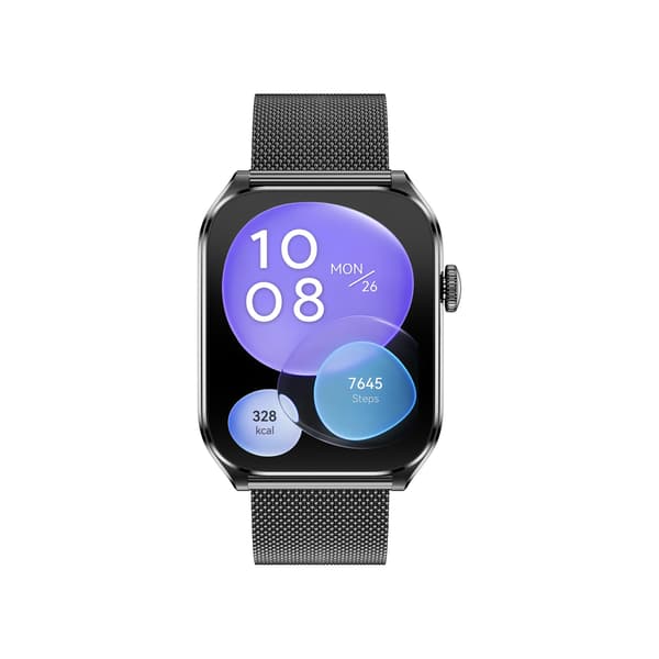 Multifunktionell Smartwatch med AMOLED-skärm, Bluetooth-samtal och Hälsoövervakning Black Black