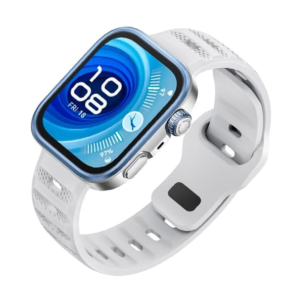 Silikoniranneke Huawei Fit 4 / Fit 3 -älykelloon White White
