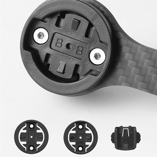Cykelcomputerholder i kulfiber til Garmin Edge-serien