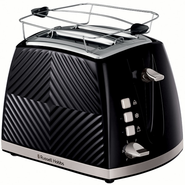 Brödrost Svart Groove 2S Toast 26390-56