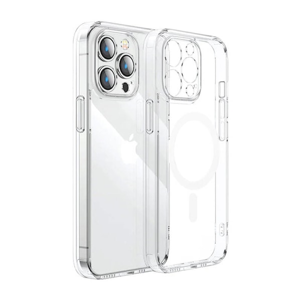 Joyroom magnetiskt skyddsfodral för iPhone 15 Pro Max (transparent)