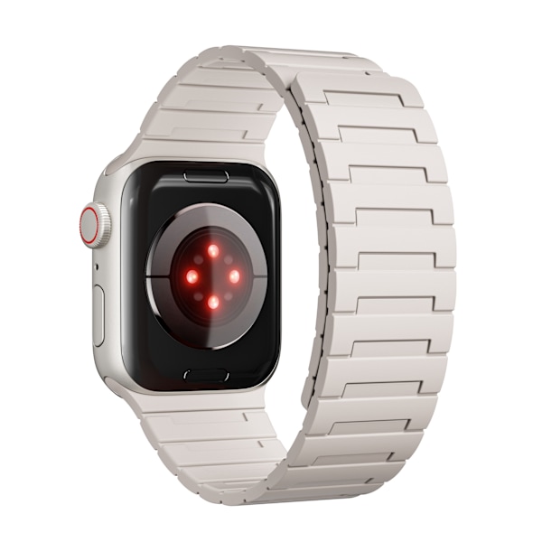 Magnetisk slingrem för Apple Watch 38/40/41 mm Vit