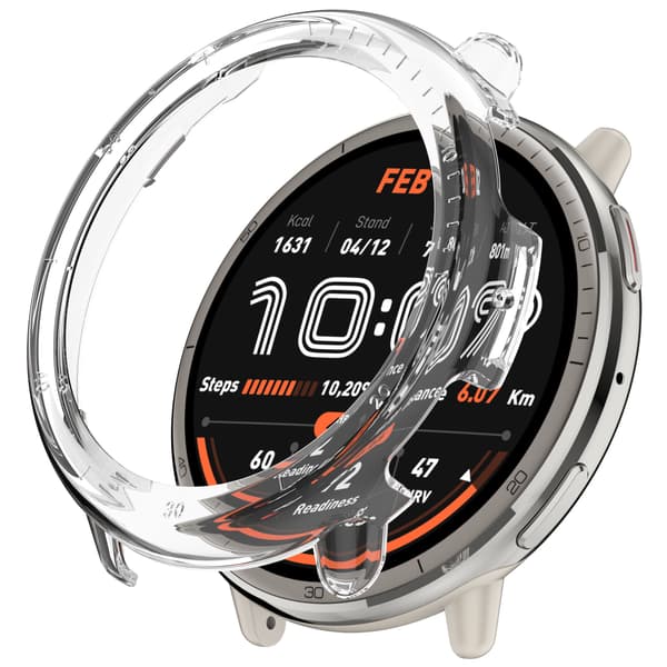 Amazfit Active2 -kotelonsuoja Transparent Transparent
