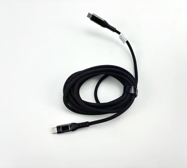 USB-C PD -pikalatauskaapeli 100 W Black 3 m Black 3 m