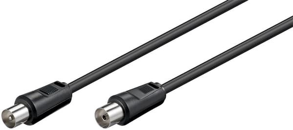 Antennekabel (<70 dB), dobbelt afskærmet