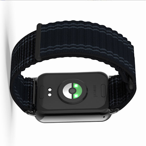 Nylon flätat klockarmband för Xiaomi Mi Band 9/8 Pro Svart