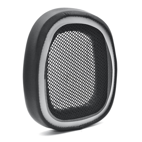 2-pack svarta öronkuddar i proteinläder för Logitech G433 G Pro Svart