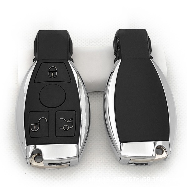 INF Nøgledæksel med 3 knapper til Mercedes-Benz bilnøgle