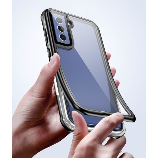 Samsung Galaxy S21 FE vedenpitävä kännykkäkuori Musta/harmaa