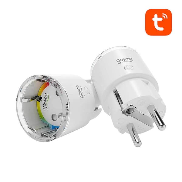 Gosund EP2 WiFi smart uttag, 2 stycken (tvåpack) 10A Tuya
